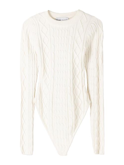 Bershka Pullover  ecru