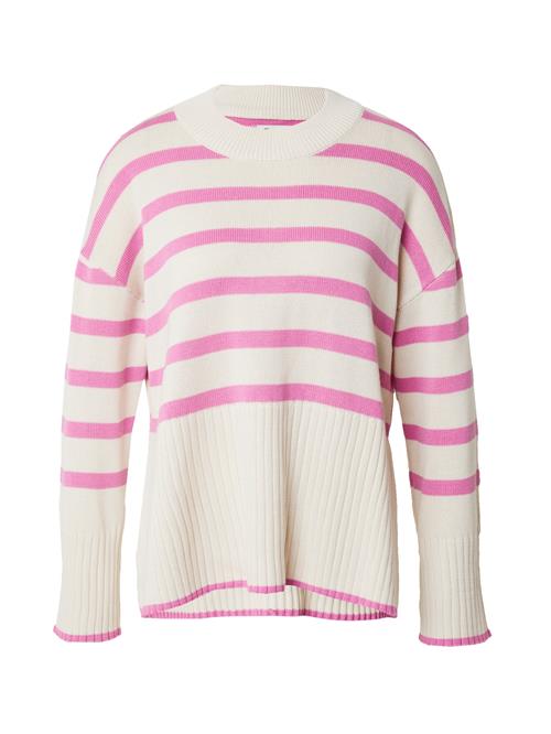 ONLY Pullover 'HELLA'  ecru / pink