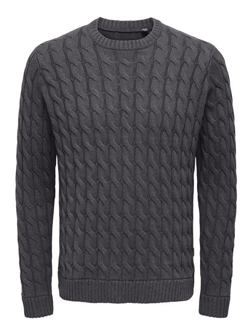 Only & Sons Pullover 'Kicker'  mørkegrå