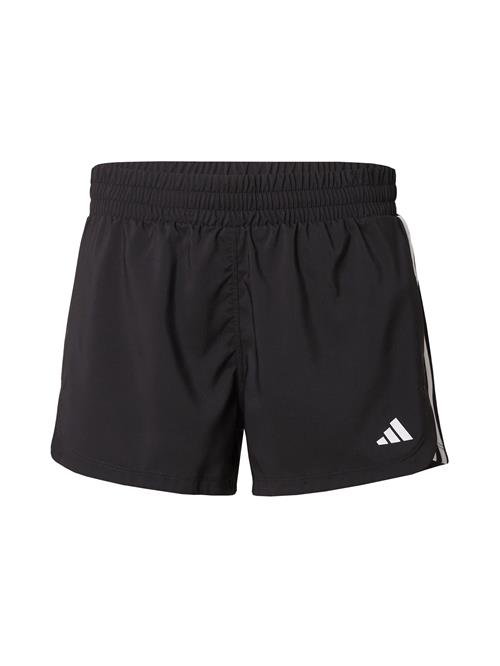 ADIDAS PERFORMANCE Sportsbukser 'Pacer'  sort / hvid