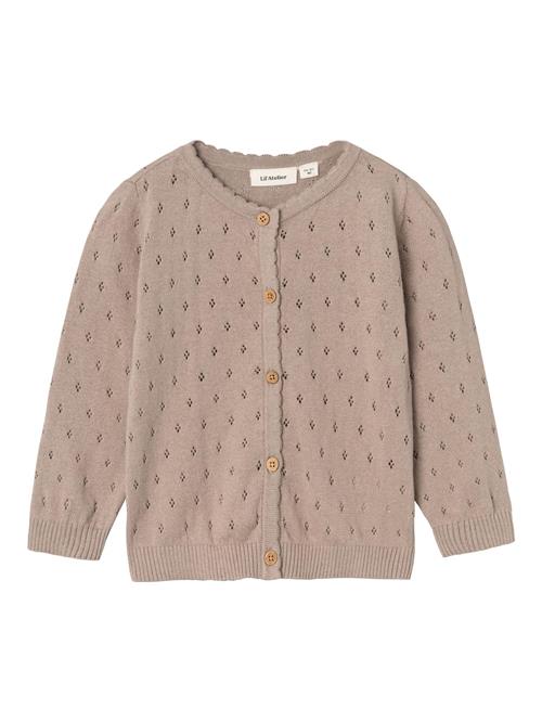 NAME IT Cardigan  mørkebeige