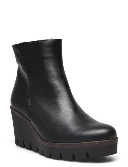 Se Gabor Wedge Ankle Boot Gabor Black ved Booztlet