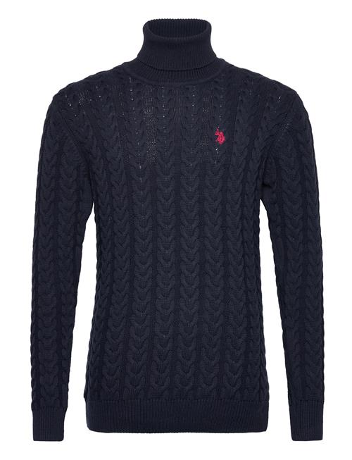 Se U.S. Polo Assn. Uspa Turtleneck Knit Chase Men U.S. Polo Assn. Navy ved Booztlet