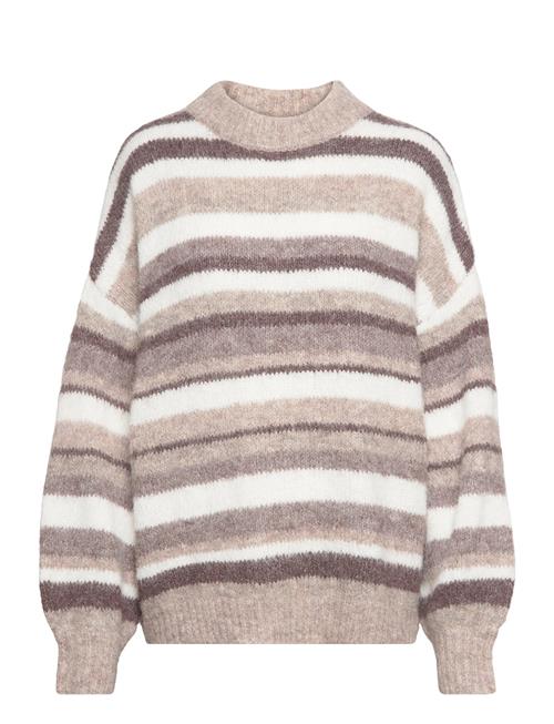 Se A-View Patrisia Knit Pullover A-View Brown ved Booztlet