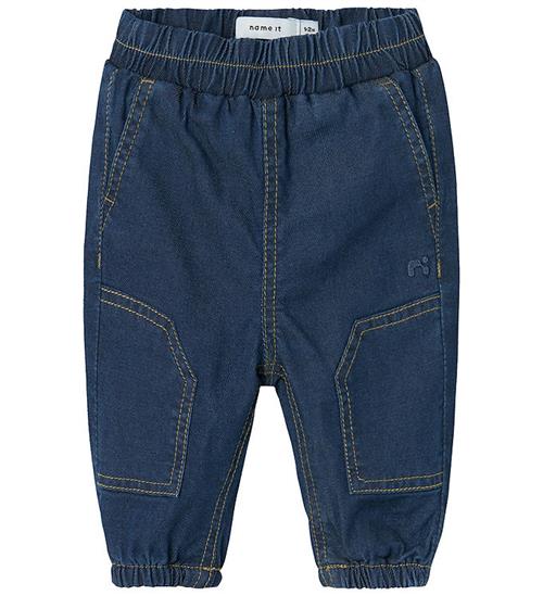 Se Name It Jeans - NbmBen - Dark Blue Denim ved KidsWorld