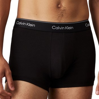 Calvin Klein 3P Modern Cotton Stretch Trunk Sort bomuld Medium Herre