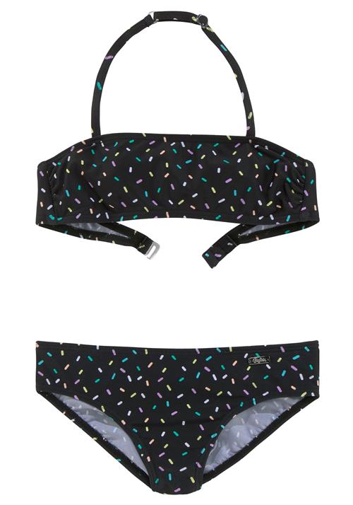 BUFFALO Bikini  aqua / himmelblå / gul / lyselilla / sort