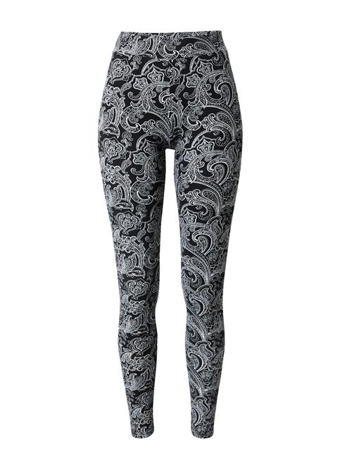 Urban Classics Leggings  sort / hvid