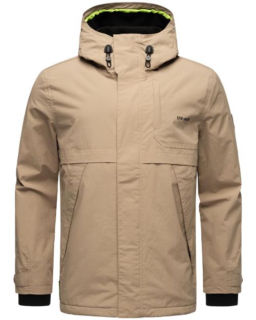 STONE HARBOUR Overgangsjakke  beige / sort