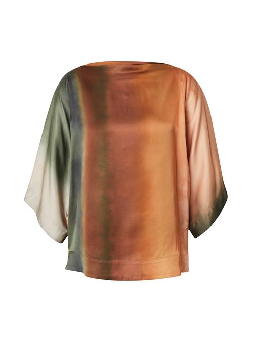 Summum Bluse  brun / pueblo / lysebrun / oliven