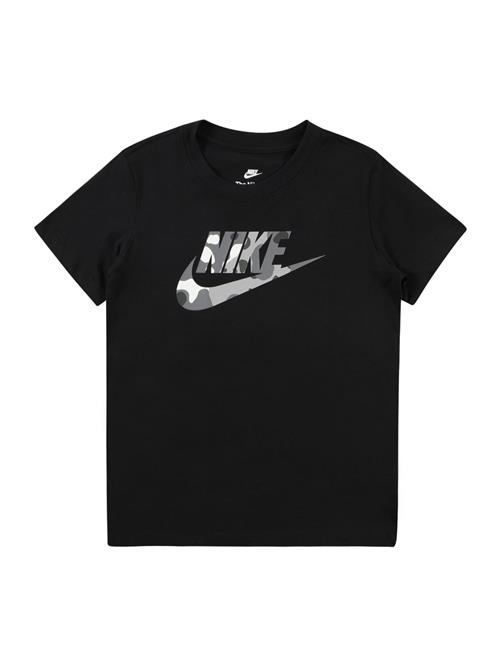 Nike Sportswear Shirts 'CLUB'  grå / lysegrå / sort / hvid