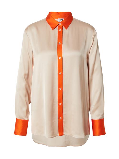 Emily Van Den Bergh Bluse  beige / orange