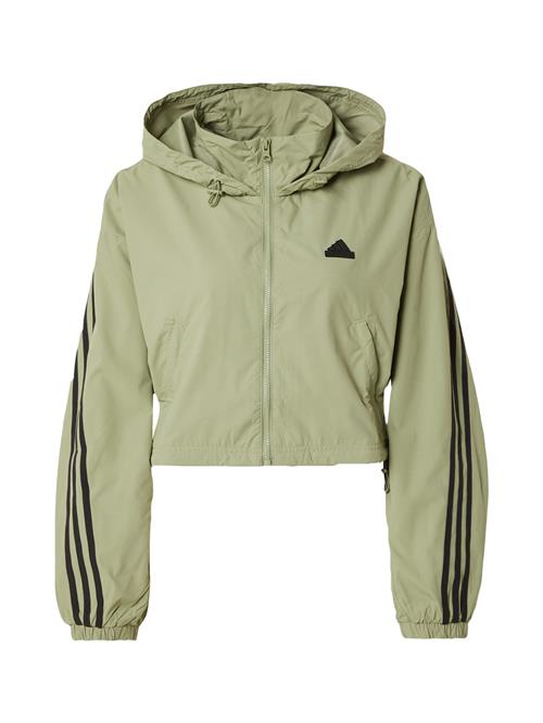 ADIDAS SPORTSWEAR Sportsjakke  lysegrøn / sort