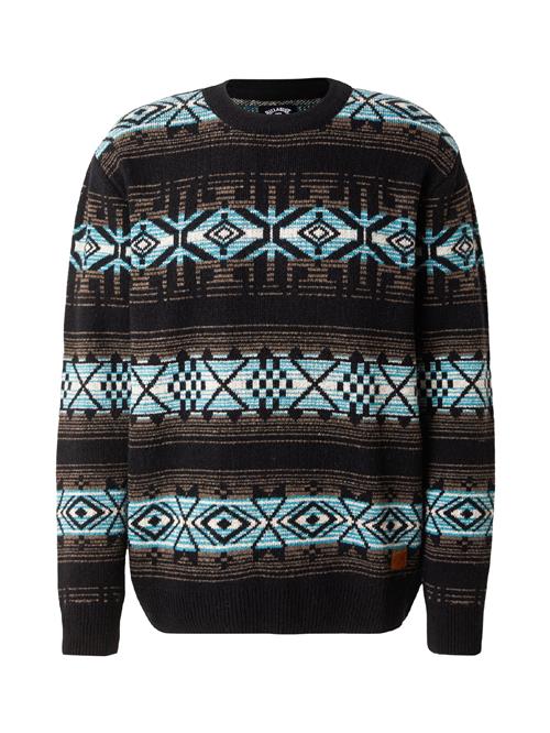 Se BILLABONG Pullover 'RANCHERO'  lyseblå / lysebrun / sort / hvid ved About You