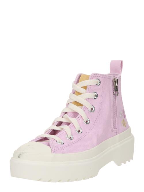 Se CONVERSE Sneakers 'CHUCK TAYLOR ALL STAR LUGGED'  gul / lyserød / sort / hvid ved About You