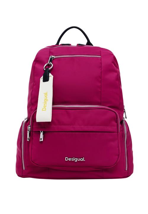 Desigual Rygsæk 'Priori Chester Maxi'  gul / mørk pink / hvid