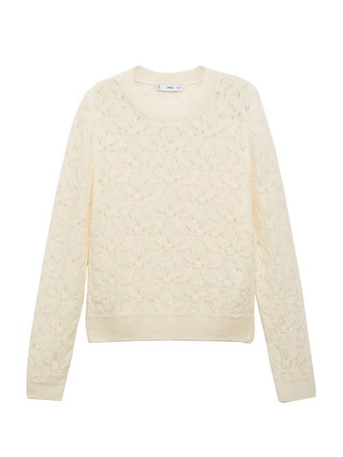 Se MANGO Pullover 'Florcita'  creme ved About You