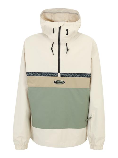 QUIKSILVER Sportsjakke 'SYCAMORE'  beige / pastelgrøn / sort / uldhvid