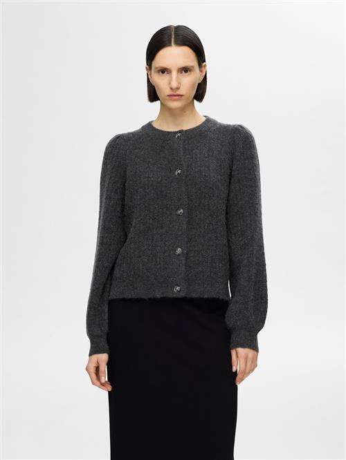 Se SELECTED FEMME Cardigan  mørkegrå ved About You