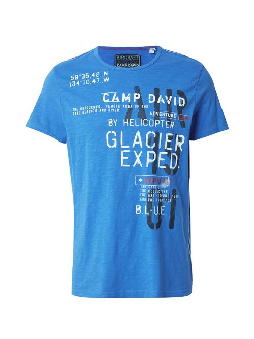 CAMP DAVID Bluser & t-shirts  blå / merlot / sort / hvid