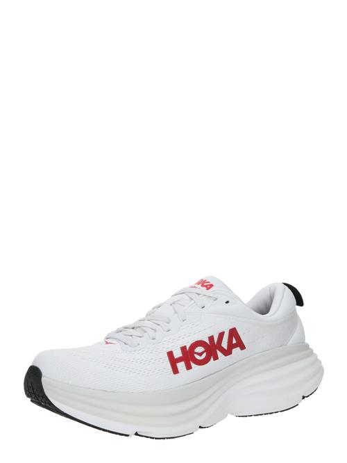 Hoka One One Løbesko 'BONDI 8'  carminrød / sort / hvid