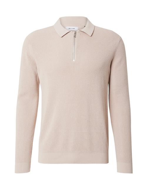 Only & Sons Pullover 'ONSMatteo'  greige