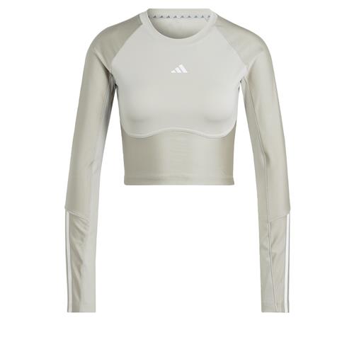 ADIDAS PERFORMANCE Funktionsbluse  beige / grå