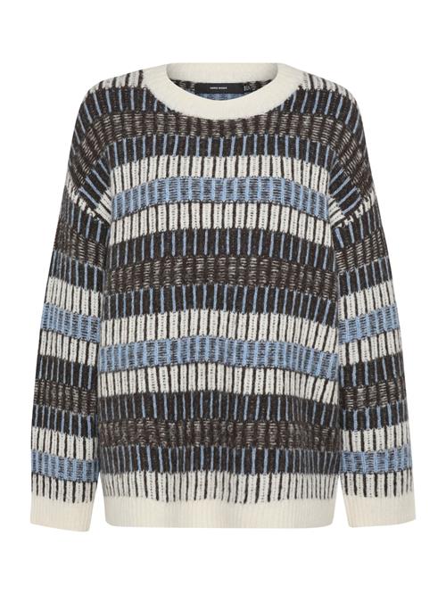 Se Vero Moda Petite Pullover 'VMTIFFANY'  beige / lyseblå / sort ved About You