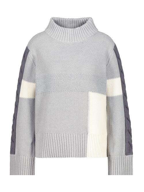 monari Pullover  grå / antracit / naturhvid