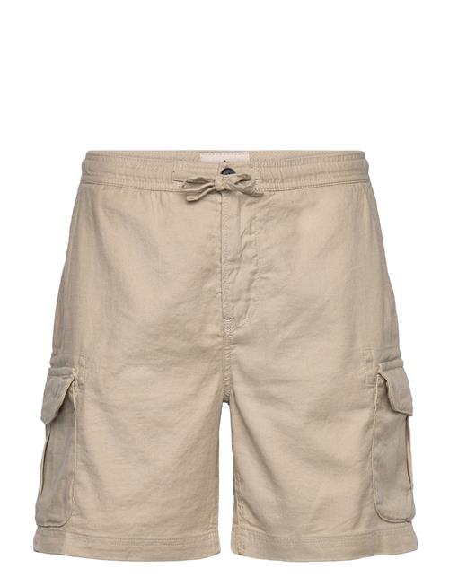 Morris Cargo Linen Shorts Morris Beige