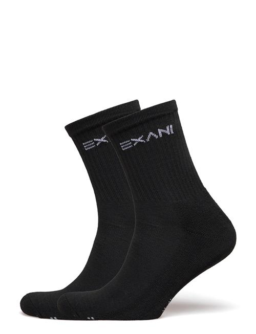 Exani Regular Cut Socks 2-Pack Exani Black