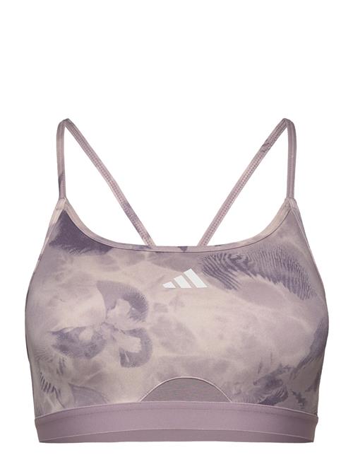 Aer Ls Aop Bra Adidas Performance Purple