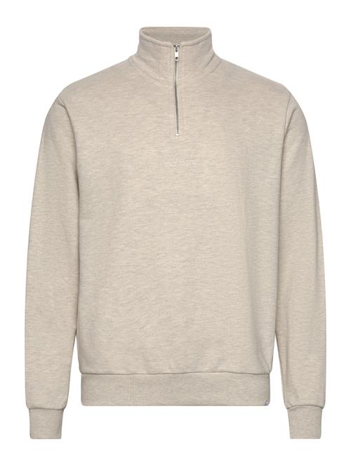 Se Les Deux Dexter Half-Zip Sweatshirt Les Deux Cream ved Booztlet