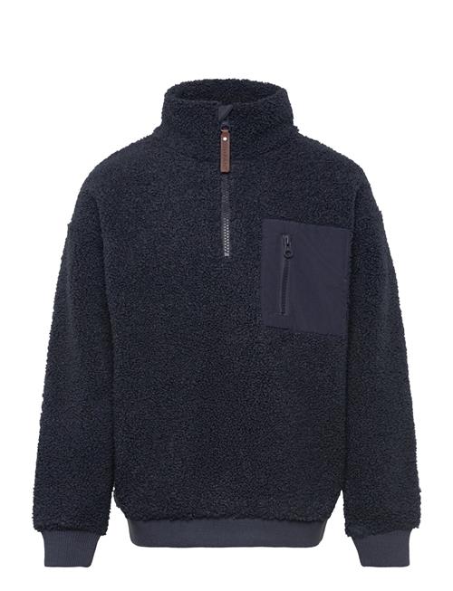 Se En Fant Pullover Zip Teddy En Fant Navy ved Booztlet