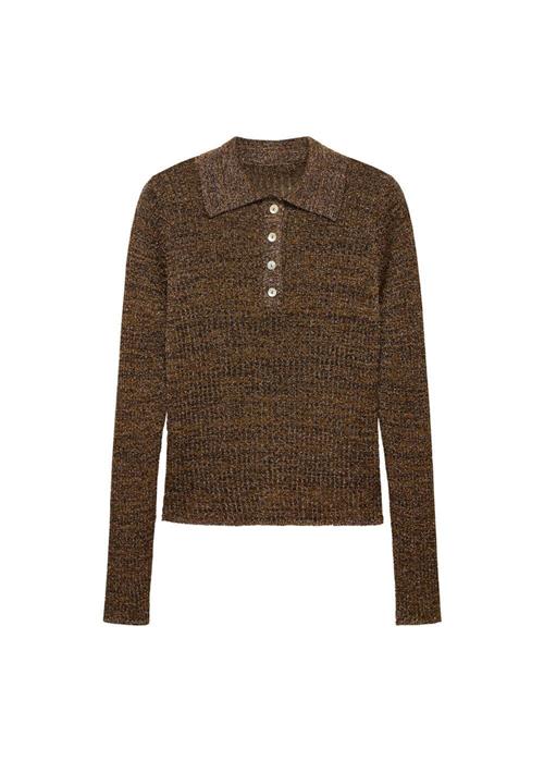 MANGO Pullover 'Vibrac'  brun / okker