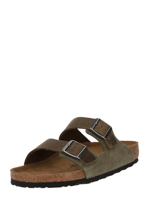 BIRKENSTOCK Pantoletter 'Arizona LEVE/LEOI'  oliven