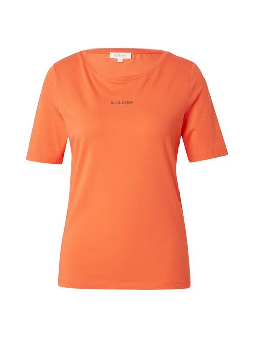 Se s.Oliver Shirts  sølvgrå / orange ved About You