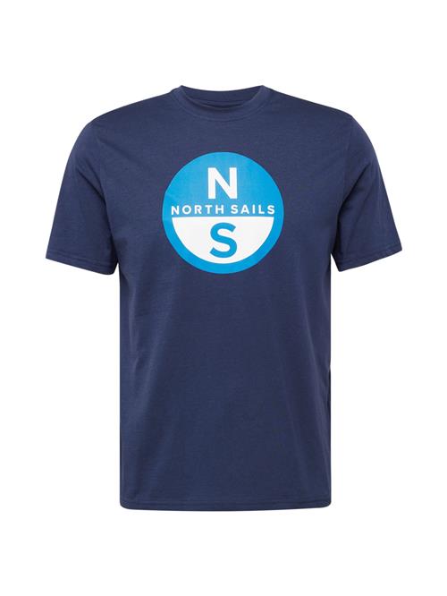 North Sails Bluser & t-shirts  navy / neonblå / hvid