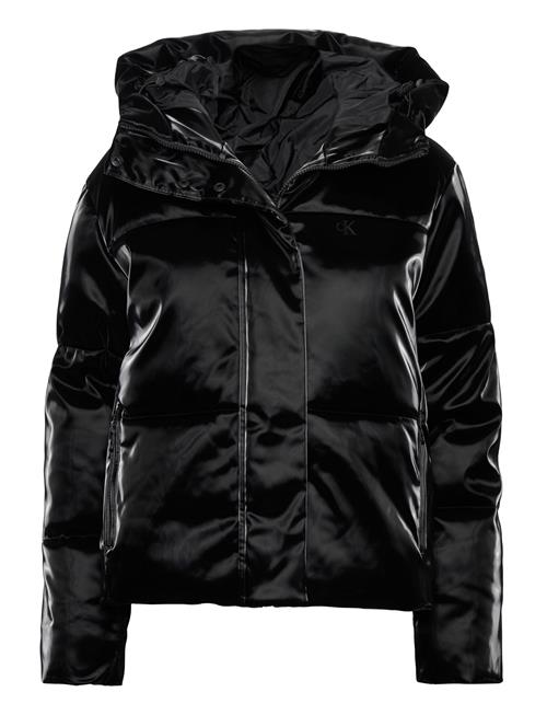 Glazed Short Puffer Calvin Klein Jeans Black