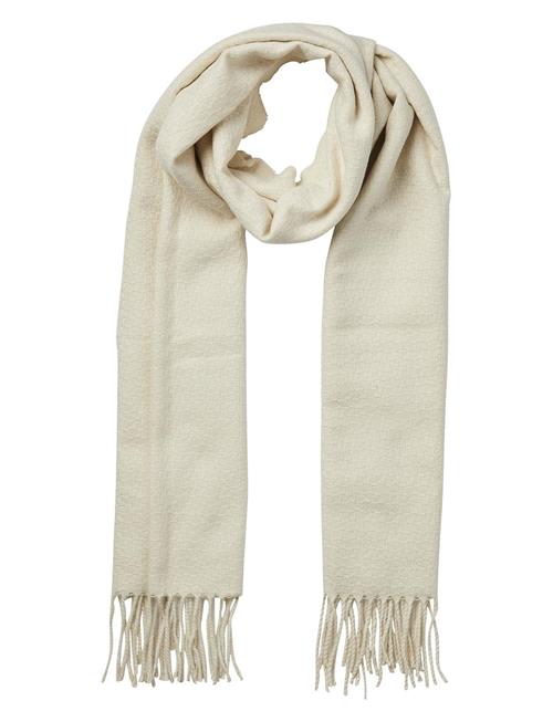 Se Pieces Pccella Long Scarf Noos Bc Pieces Beige ved Booztlet