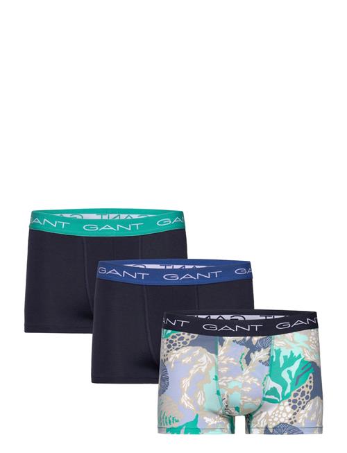 GANT Sea Print Trunk 3-Pack GANT Navy