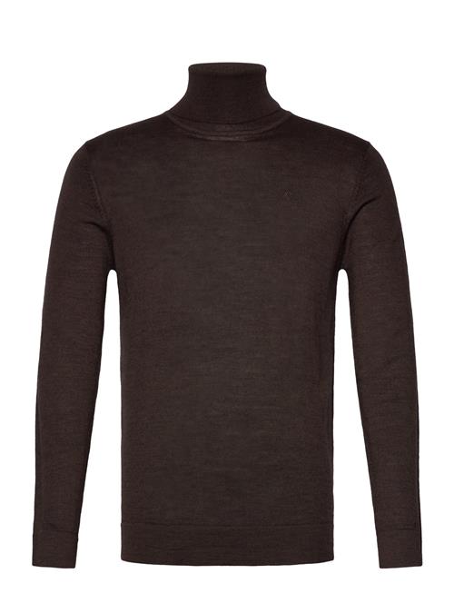 Se Lindbergh Merino Knit Roll-Neck Lindbergh Brown ved Booztlet