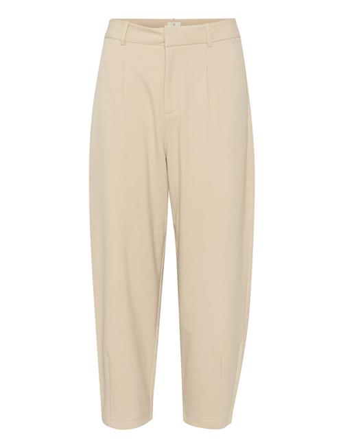 Se Kaffe Kamerle 7/8 Pants Suiting Kaffe Beige ved Booztlet