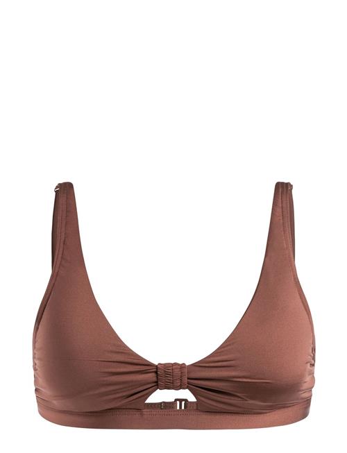 Roxy Silky Island Elongated Bra Roxy Brown