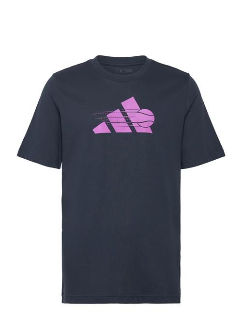 Aeroready 3 Stripes Graphic Ts Adidas Performance Grey