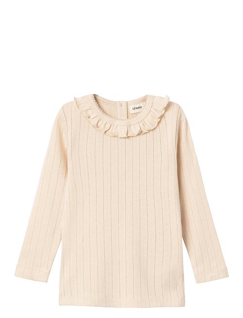 Lil'Atelier Nmfrachel Nis Ls Slim Top Lil Noos Lil'Atelier Cream