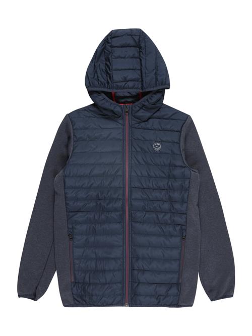 Jack & Jones Junior Overgangsjakke 'JJEMulti'  navy / rød / hvid