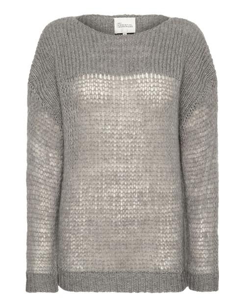 Se My Essential Wardrobe Pullover 'Lingo'  grå ved About You