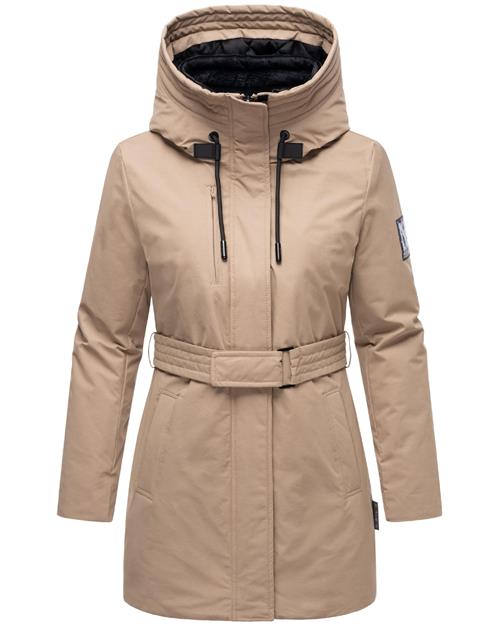 NAVAHOO Vinterparka  lysebeige