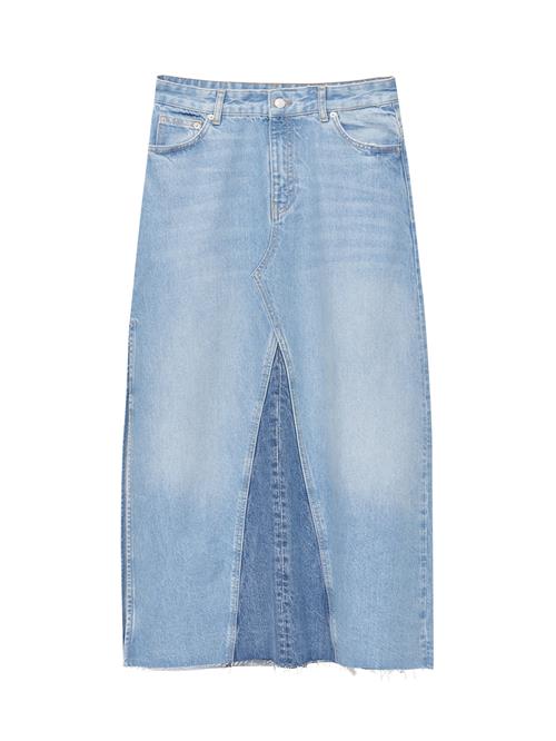 Pull&Bear Nederdel  blue denim / lyseblå